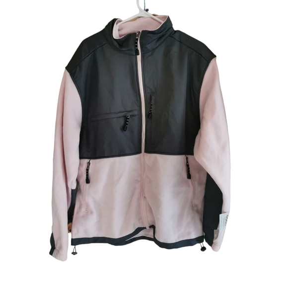 𝅺GOGO sports pink fleece sweater - Picture 1 of 2